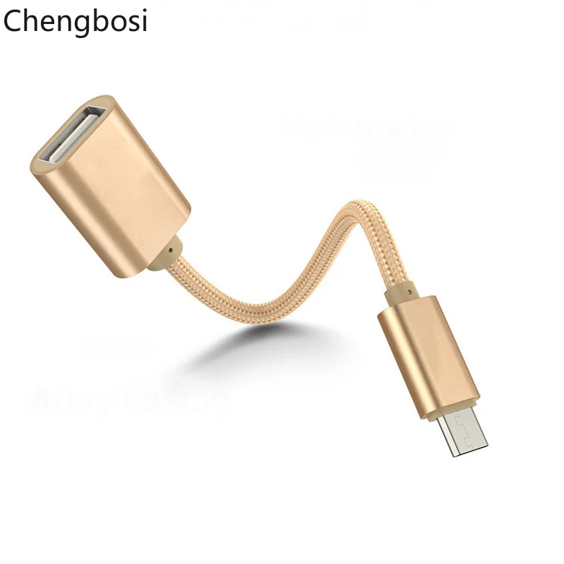Микро USB OTG кабель адаптер для Xiaomi Redmi Note 5 Micro разъем Samsung S8 9 планшет Android 2 0