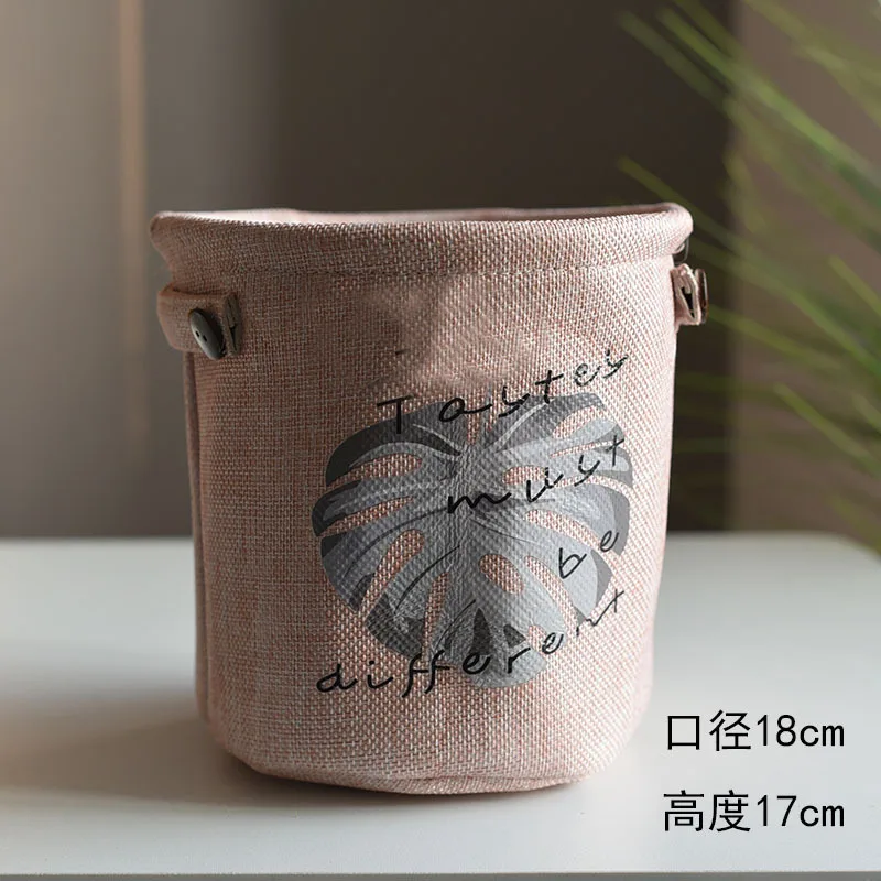 Fabric flower pot cover Nordic ins kraft paper bag flower pot storage bag 