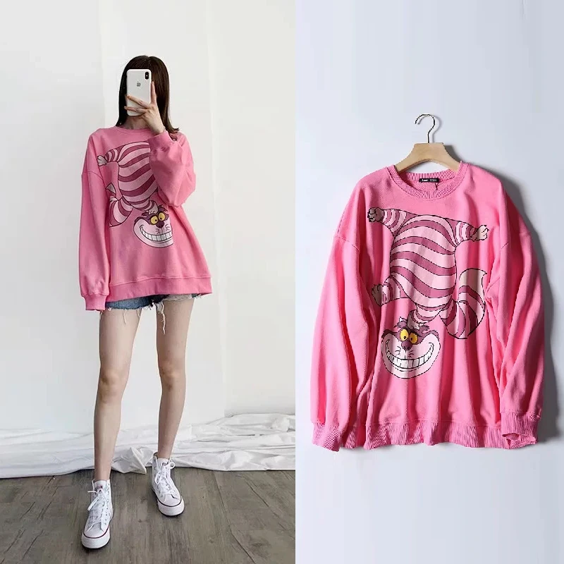 QQ0420 Sweatshirt Женская футболка, модная толстовка, толстовки с капюшоном «Король Лев», одежда, пуловер, уличная одежда с рисунком, осень, с капюшоном, большие размеры - Цвет: QQ0420 Sweatshirt