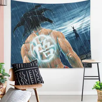 

Dragon Ball Painting Tapestry 3D Printing Tapestrying Rectangular Home Decor Wall Hanging WUKONG11