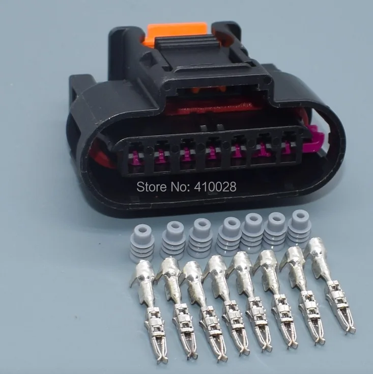 shhworldsea 7pin 1.5mm auto wiring harness male female plug electrical waterproof cable connector PP10000888 - Название цвета: 5set female