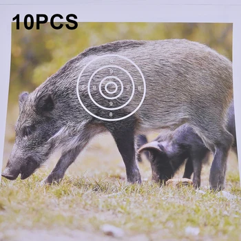 

10/20/50Pcs 44*44cm Boar Target Paper Outdoor Sports Practice Equipment