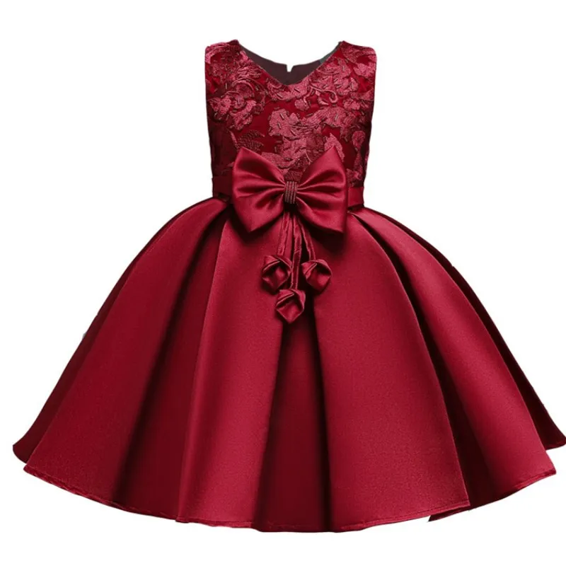 Baby-Girl-Clothes-Slik-Embroidery-Princess-Dress-for-Wedding-Party-Tutu-Kids-Dresses-for-Toddler-Girl