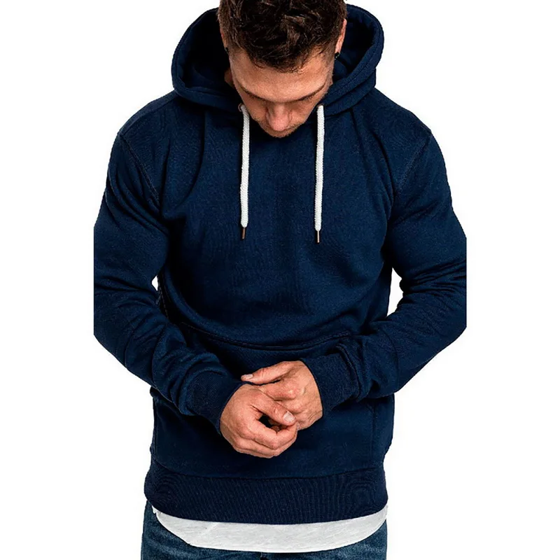 Style- 6-Navy Мужские толстовки, свитер, осенний кардиган на молнии в стиле пэчворк, мужской свитер moletom, Повседневная Уличная одежда, толстовка с капюшоном в стиле хип-хоп - Цвет: Style- 6-Navy