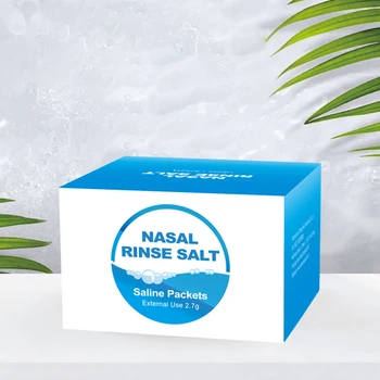 

30 pack 2.7g/pack Nasal Rinse Mix Nasal Relief Nose Cavity Protector Irrigation Wash Salt for 300ml Nasal Irrigator