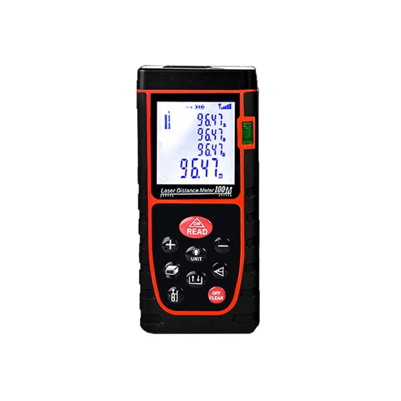 40M/60M/80M/100M Laser Distance Meter Hand-held Laser Rangefinder Electronic Roulette Trena Laser Tape Measure Range Finder 40M/60M/80M/100M Laser Distance Meter Hand-held Laser Rangefinder Electronic Roulette Trena Laser Tape Measure Range Finder