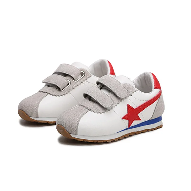 Moda ni?�as ni?�os estrella marca zapatos de alta calidad para ni?�os ropa resbaladiza resistente 