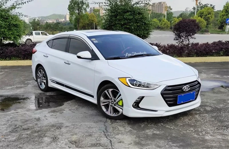 Комплект кузова Решетка переднего бампера для Hyundai Elantra 2019 комплект обшивки