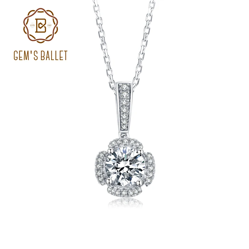gem's-ballet-925-sterling-silver-statement-pendant-necklace-65mm-round-moissanite-diamond-stone-fine-jewelry-for-women-wedding