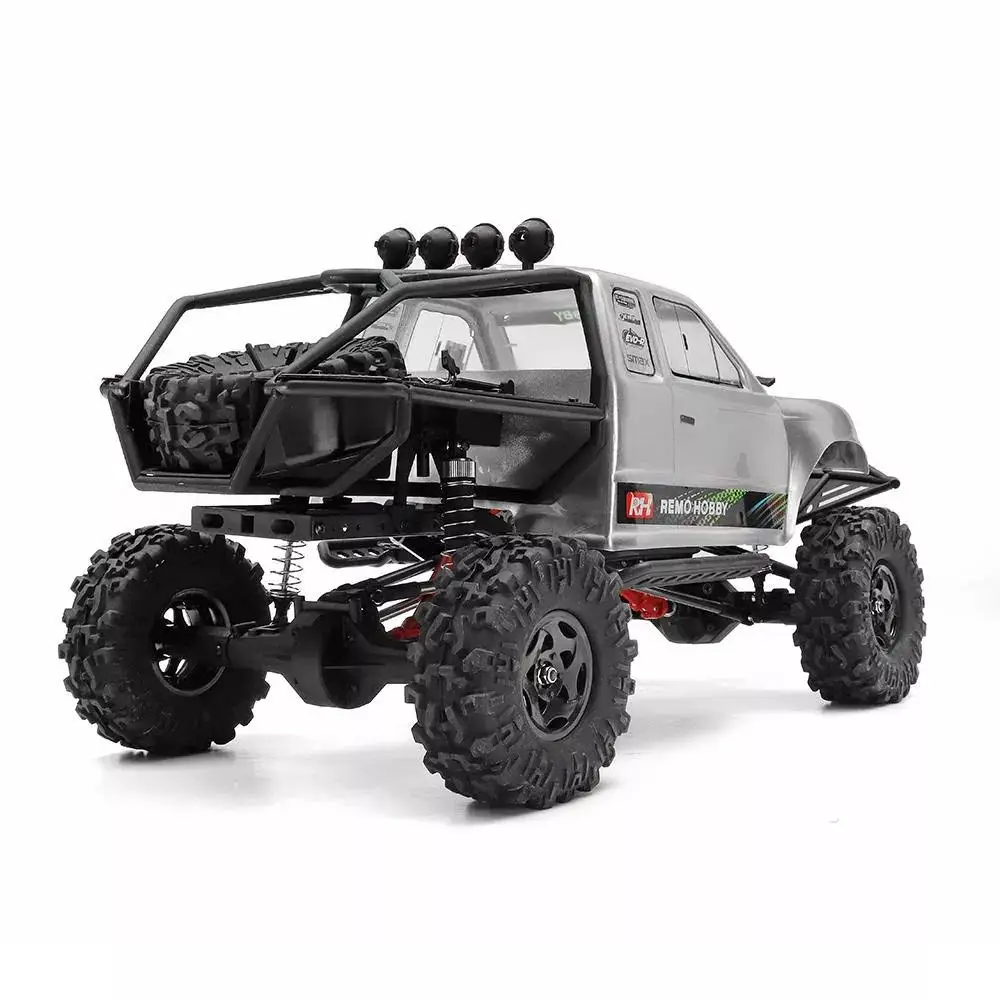 LeadingStar Ремо хобби 1093-ST 1/10 2,4G 4WD Водонепроницаемая щетка Rc автомобиль внедорожник Рок Гусеничный след установки грузовик RTR игрушка