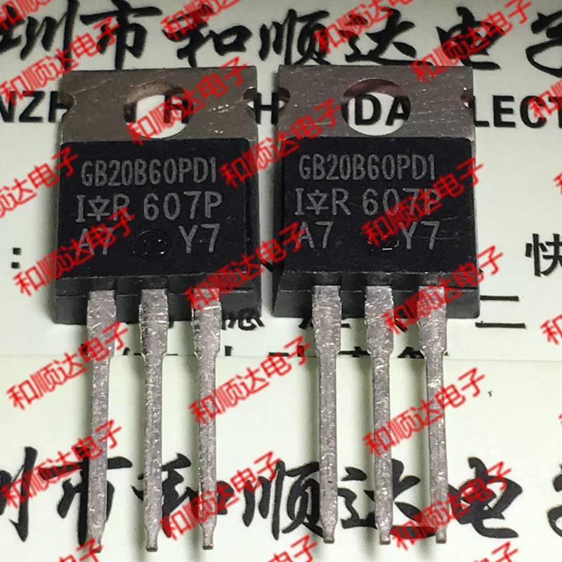10 шт./лот IRGB20B60PD1 GB20B60PD1 новое место, чтобы-220 600V 13A
