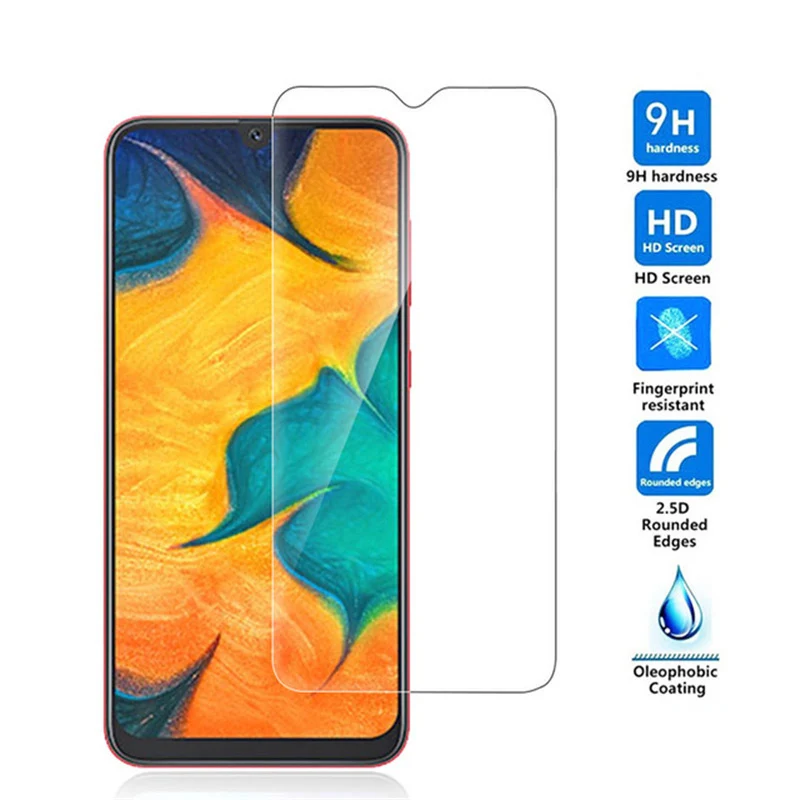 Защитная пленка для экрана Samsung Galaxy A50 A70 A30 A60 A80 A90 A40 A20 A10 прочное закаленное стекло