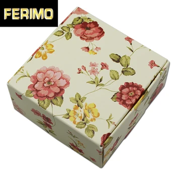 

40Pcs/Lot Kraft Paper Cardboard DIY Gifts Party Wedding Favor Package Box For Handmade Soap Jewelry Storage Candy Packing Boxes