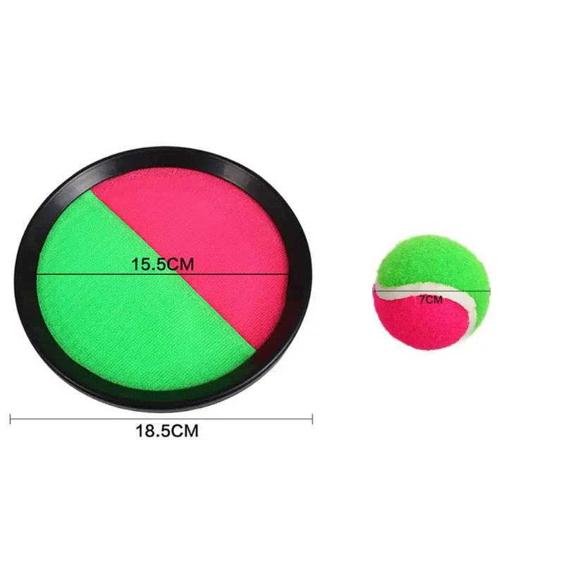 Paddle Toss and Catch Ball Game Set for Kid Self Stick Throw Catch Bat Ball Game
