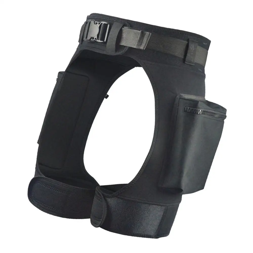 Мужские шорты из стрейча с карманами и быстроразъемной пряжкой регулируемым