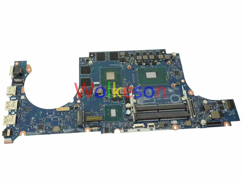 SHELI для DELL Inspiron 15 7567 материнская плата для ноутбука с I5-7300HQ процессором GTX1050 4G GPU CN-0KD43Y 0KD43Y KD43Y BBV00 LA-D993P тест ОК