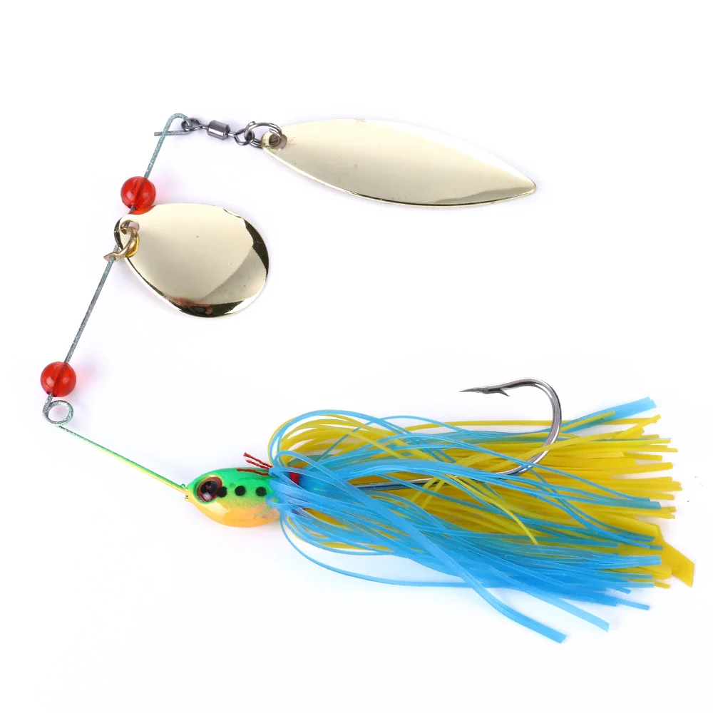 Buzzbait Spinner Bait 18 г с басом рыболовная блесна, наживка металлический джиг плавающая приманка Спиннербейт - Цвет: 5