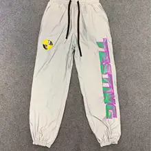 19ss тестирование 3 м светоотражающие бегунов как можно скорее Рокки брюки для мужчин и женщин хип хоп Уличная kanye west тренажерный зал тестирование брюки