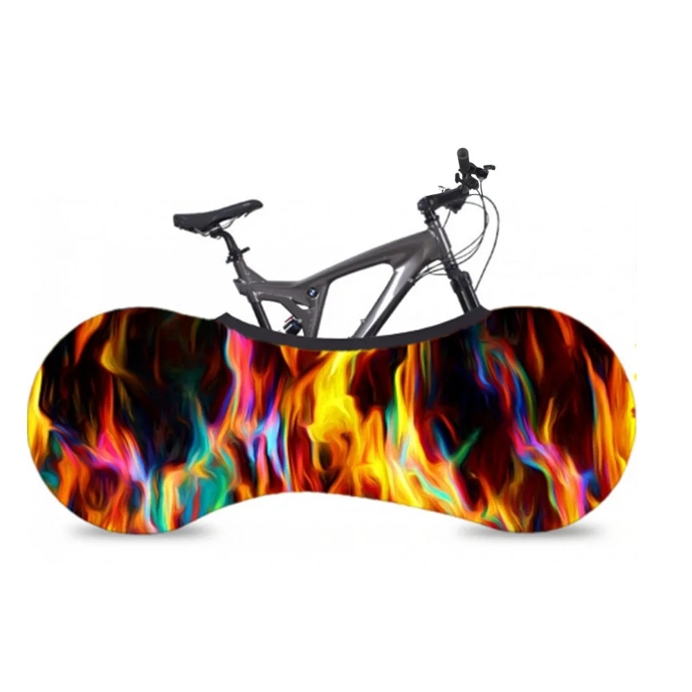 cycling8-11 Крытый упругий велосипед пылезащитный чехол для велосипеда Защита от царапин для MTB Горный Дорожный складной велосипедный аксессуары - Цвет: cycling8-11