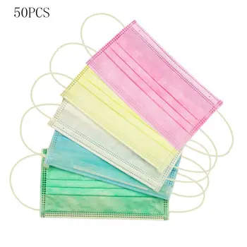 

Disposable Mask Elastic Soft Breathable Face Mouth Mask Safe Dustproof Practical Portable Mask Windproof Mouth Face Masks