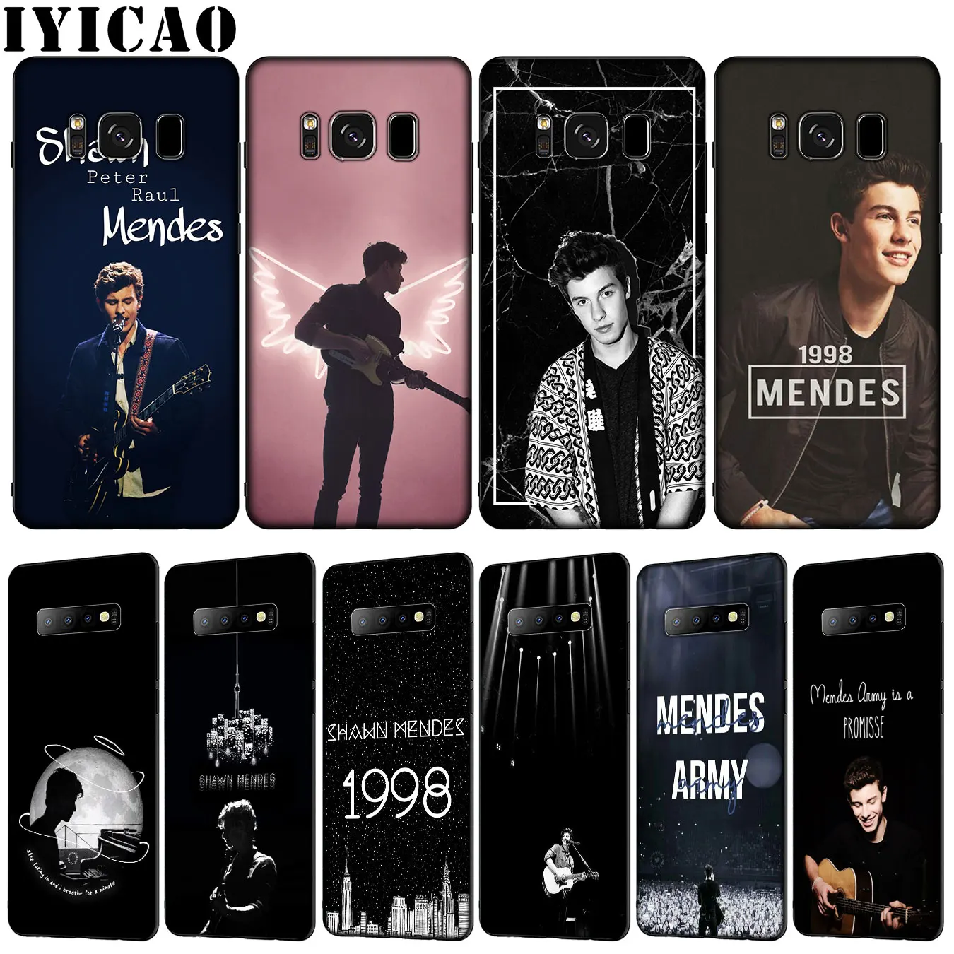 Мягкий силиконовый чехол songwriter Shawn Mendes из ТПУ для Samsung Galaxy S20 Ultra S10 Lite S9 S8 Plus S6 S7 Edge