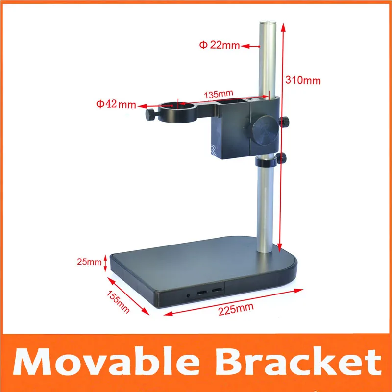 

New Pocket Industrial Camera Digital Camera Adjustable Bracket support Stand Holder Biological Microscope lifting bracket Mount