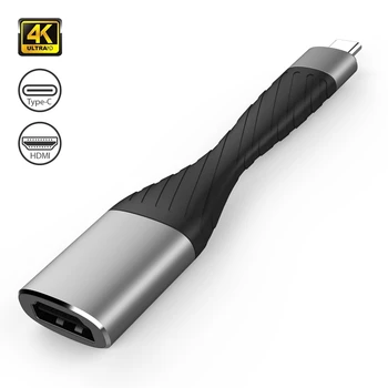 

Type C to HDMI VGA Converter Cable 4K USB C to HDMI Adapter for MacBook Galaxy S9 S10 S11 Huawei P30 USB C to HDMI VGA Adapter
