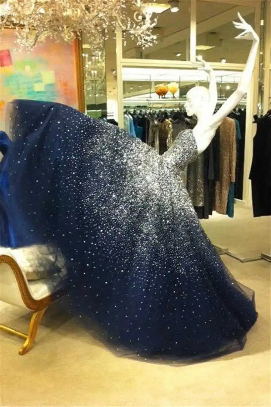 

Luxury Bling Bling Silver Shiny Sequins Prom Dresses Long with Rhinestones Evening Pageant Gowns Lace Up Back