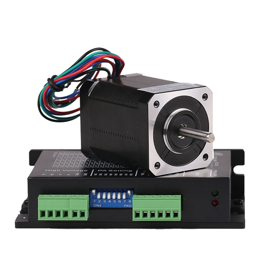 

2phase Nema17 MC422 Stepper driver controller & Nema17 2phase hybrid stepper motor 0.4n.m CNC Kit