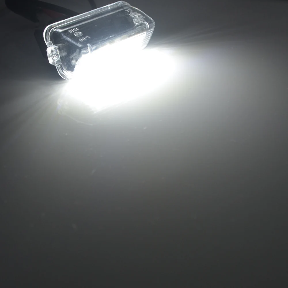 Идеально подходит для белого 18-SMD светодиодный номерной знак Замена или обновление комплект для Toyota Camry Prius C, и т. Д