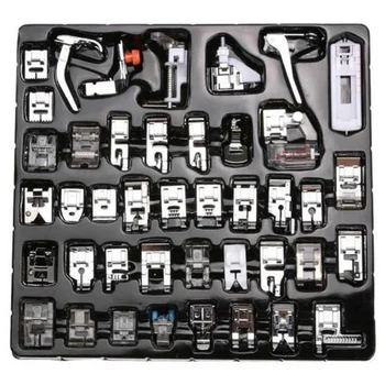 

HOT-42-Piece Sewing Machine Presser Foot Tool Kit for Brother Shengjia estic