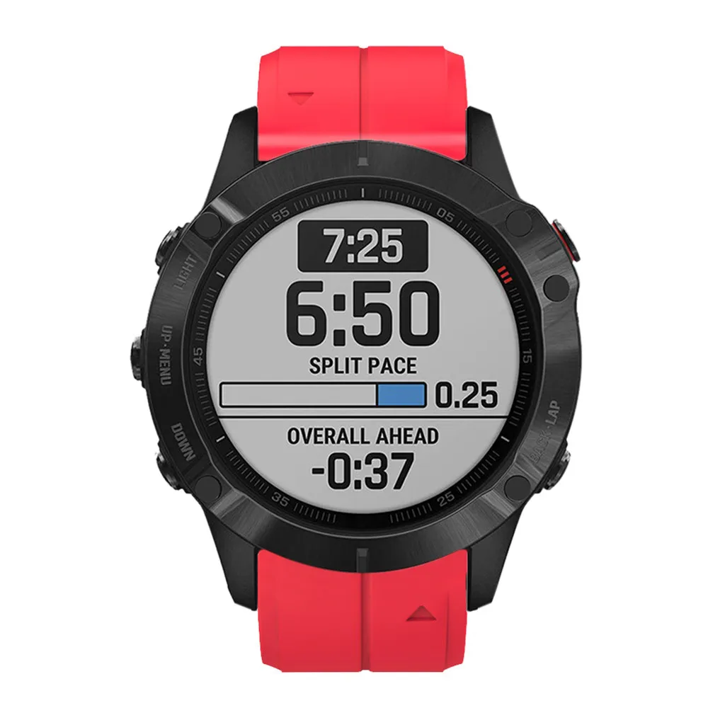 Силиконовый ремешок для часов Garmin Fenix 6/Fenix 6Pro Смарт-часы быстросъемный ремешок для запястья#15