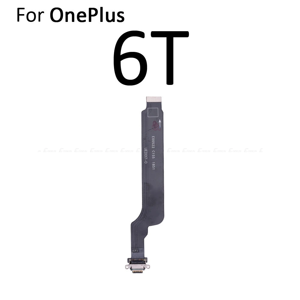 Высокое качество для OnePlus 5 5T 6 6T 7 Pro type C usb зарядный порт док-станция гибкий кабель запасные части для сборки - Цвет: For OnePlus 6T