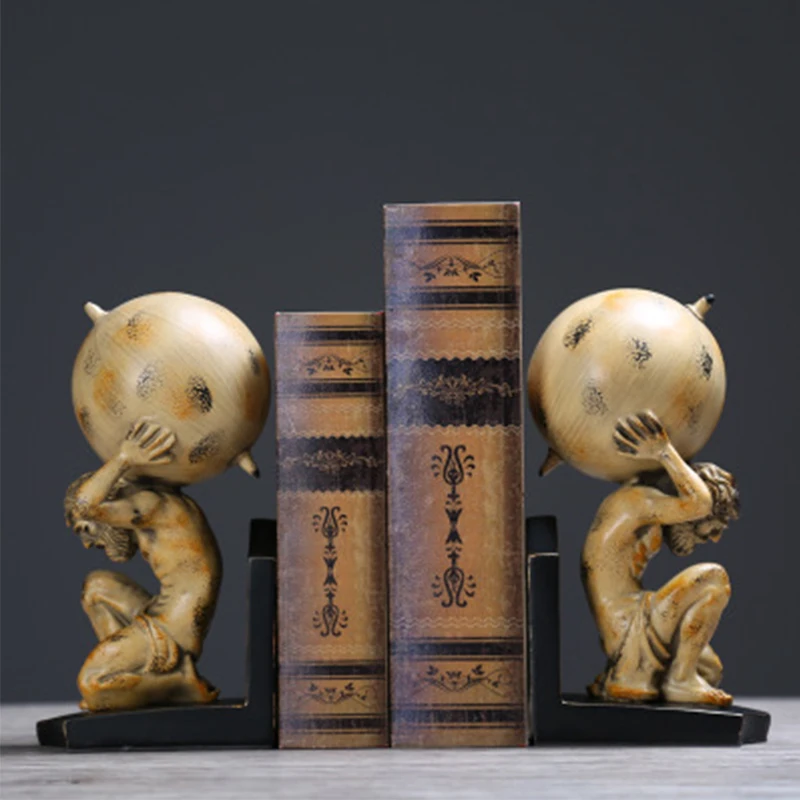 Геркулес Bookbend настольная декоративная Книга Держатель украшения дома статуэтки