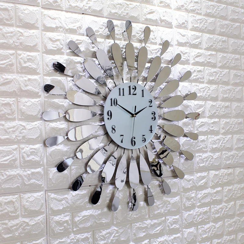 Цифровой Grande Taille De Murale Парикмахерская Wandklok jam Dinding Saatleri Horloge Фреска Duvar Saati Saat Reloj сравнению часы настенные