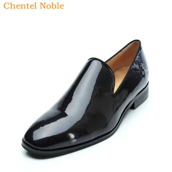 

Brand Chentel Two Style Flats Casual Business Shoes 2019 Footwear Low Bottoms Shoes Sneakers For Man Leather Loafers Big Size