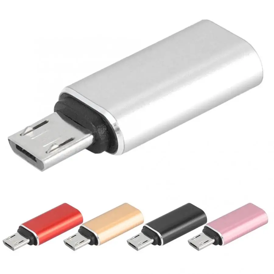 2 шт. тип-c Женский к Micro USB Мужской Android телефоны кабели адаптер тип-c к Micro USB3.0 телефон зарядка конвертер данных