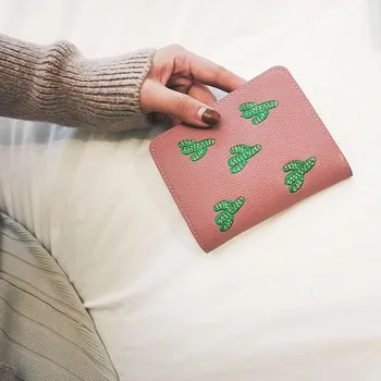 

2020 Women's Wallet Print Wallet Fashion Handbags Wild Double Zipper Clutch Bag Multi-card Women Bag Purse