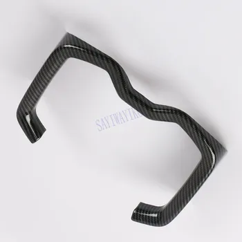 

Car Accessories Gear Console Water Cup Holder Frame Trim ABS Carbon Fiber Style 1PC for Toyota RAV4 XA50 2019 2020