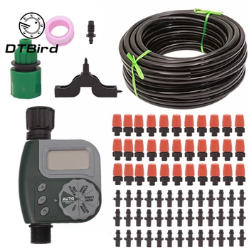 

1Set Free Shipping 9/12 Tube Intelligent Irrigation Controller Home Auto-timer Irrigator Set Atomization Cooling High Quality