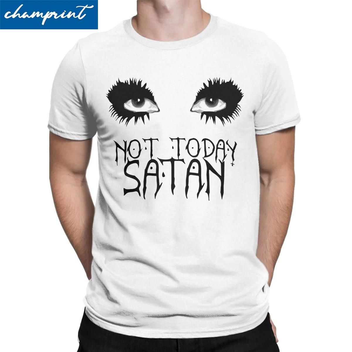 Not Today Satan Bianca Del Rio футболки для мужчин Винтаж Футболка рупаул Драг рейсинг RuPaul RPDR