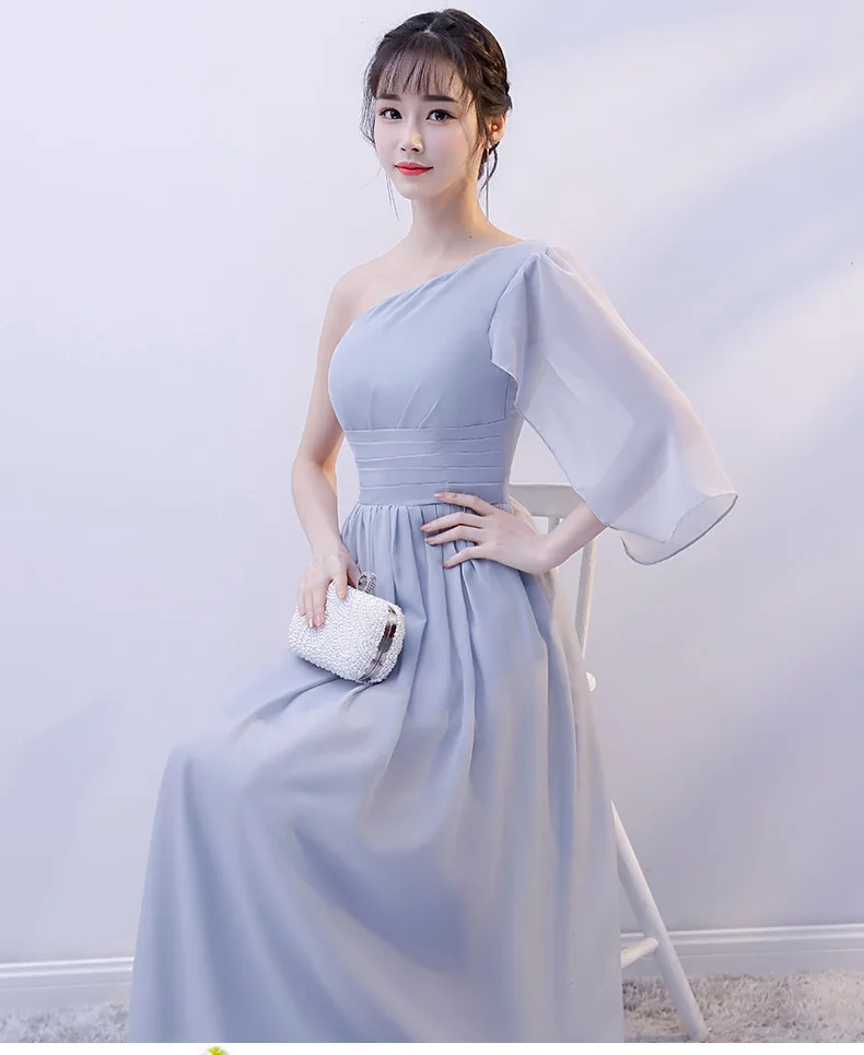 Vestido Madrinha, розовые кружевные длинные пикантные платья подружек невесты, ТРАПЕЦИЕВИДНОЕ шифоновое платье, свадебное праздничное платье demoisie D'honneur