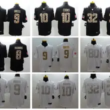 Стилизованный Орлеан Кенни Ваккаро Drew Brees Brandin Cooks белый черный зеленый Салют Джерси