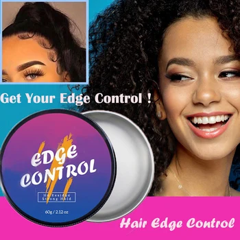 

Effective Hair Wax-Cream Control Long-lasting Waterproof Oil Wax Broken Hair Finishing Anti-Hair Frizz Blam 60ML