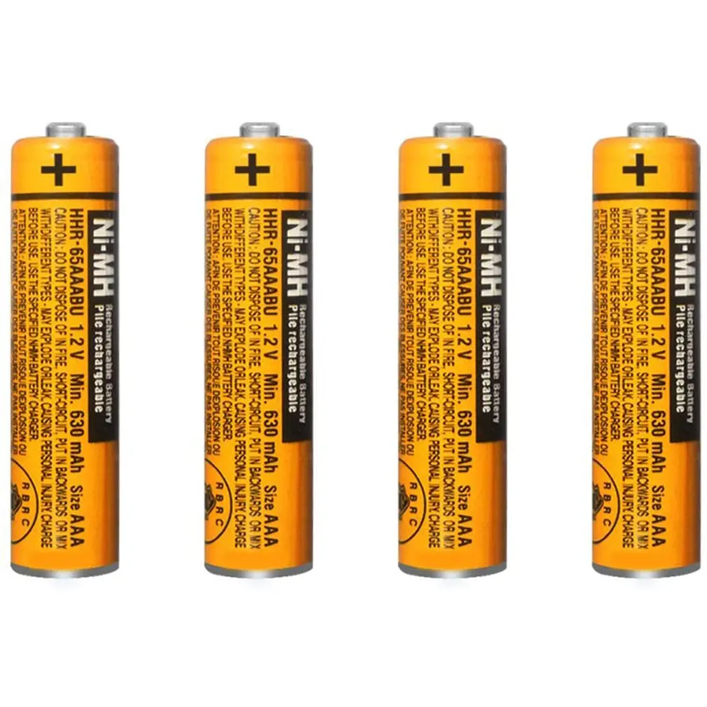

AAA Rechargeable Battery Son-Mother Machine Cordless Phone Remote Control Rechargeable Battery for Panasonic Cordless Phones