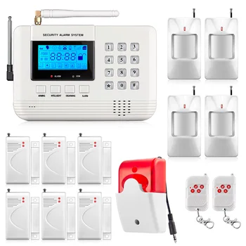 Fuers Q2 GSM PSTN Alarm System Security Home Wireless Mobile Intelligent Digital Signal Processing Remote Intercom Alarm System