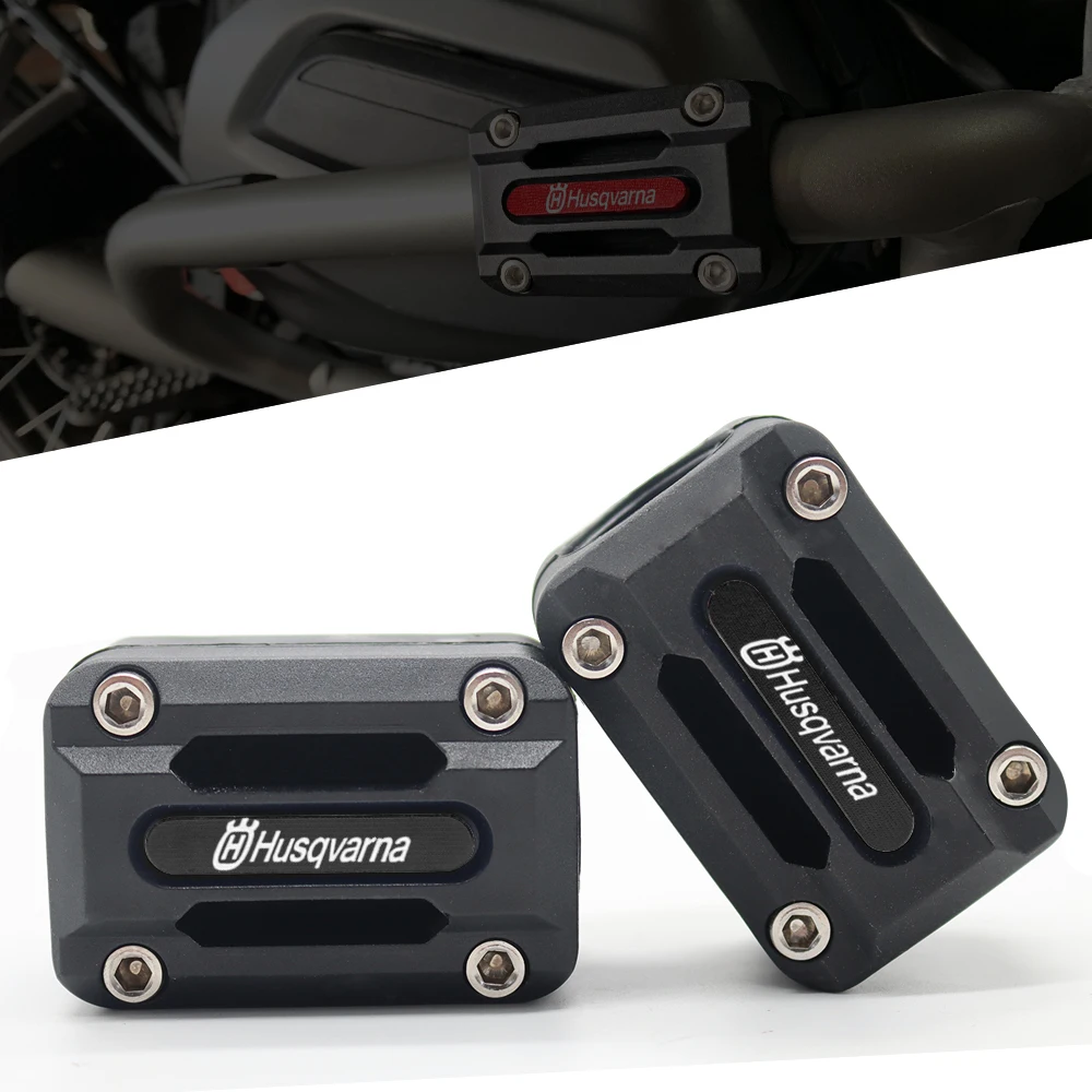 

For Husqvarna 701 ENDURO/SUPERMOTO TC 50 65 22/25/28mm Motorcycle Engine Crash Bar Protection Bumper Decorative Guard Block