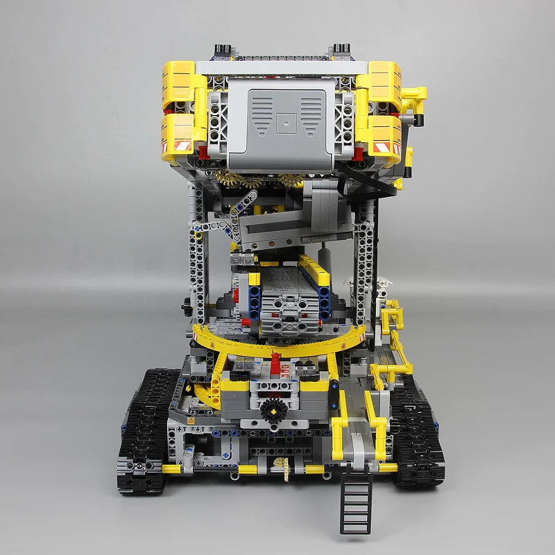 20015, 3929 шт., серия Technic, ковшовый колесный экскаватор, электрическая модель автомобиля, городской строительный конструктор, совместимый с 42055, кирпичи, игрушки в подарок