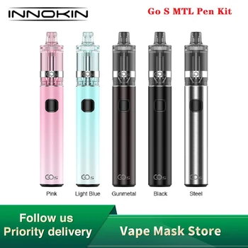 

Hot Original Innokin Go S MTL Pen Kit 1500mAh Battery & Go S MTL Tank 2ml Pen Kit E Cigarette Vs Sky Solo/ wand
