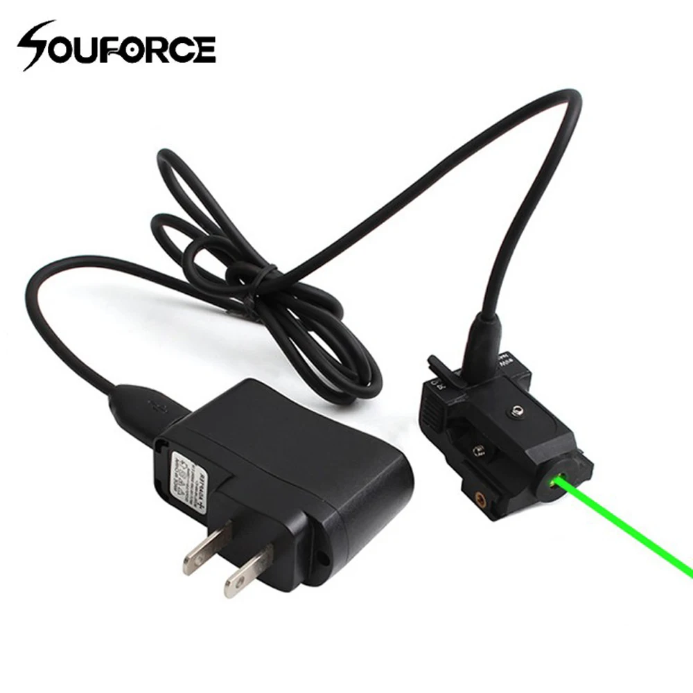 Маленький зеленый лазер прицел тактический Subcompact перезаряжаемый для Glock 20 мм